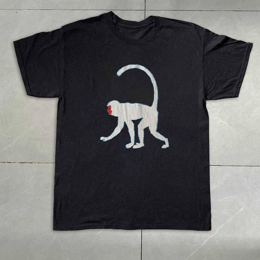 Style Red Face Monkey Y2K T Shirt
